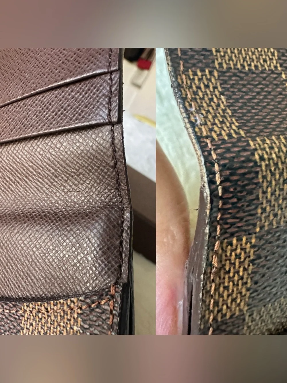 Louis Vuitton Damier Ebene Ludlow Mini Wallet/Cardcase
